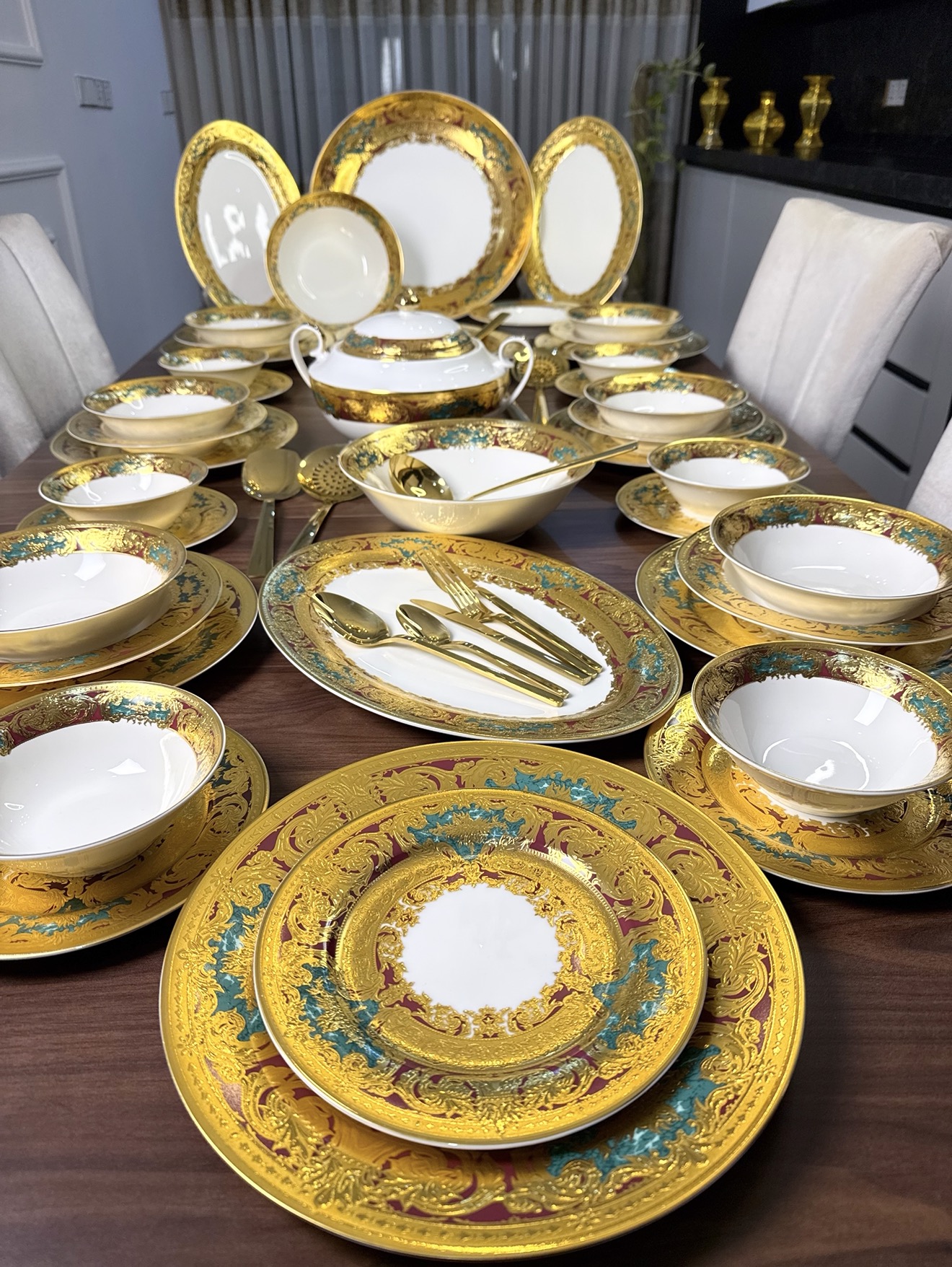 Turquoise Floral Collection